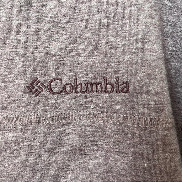 Columbia Men's Maroon Omni Shield Zip Sweatshirt Size Medium Advanced Repellency - Picture 8 of 15
